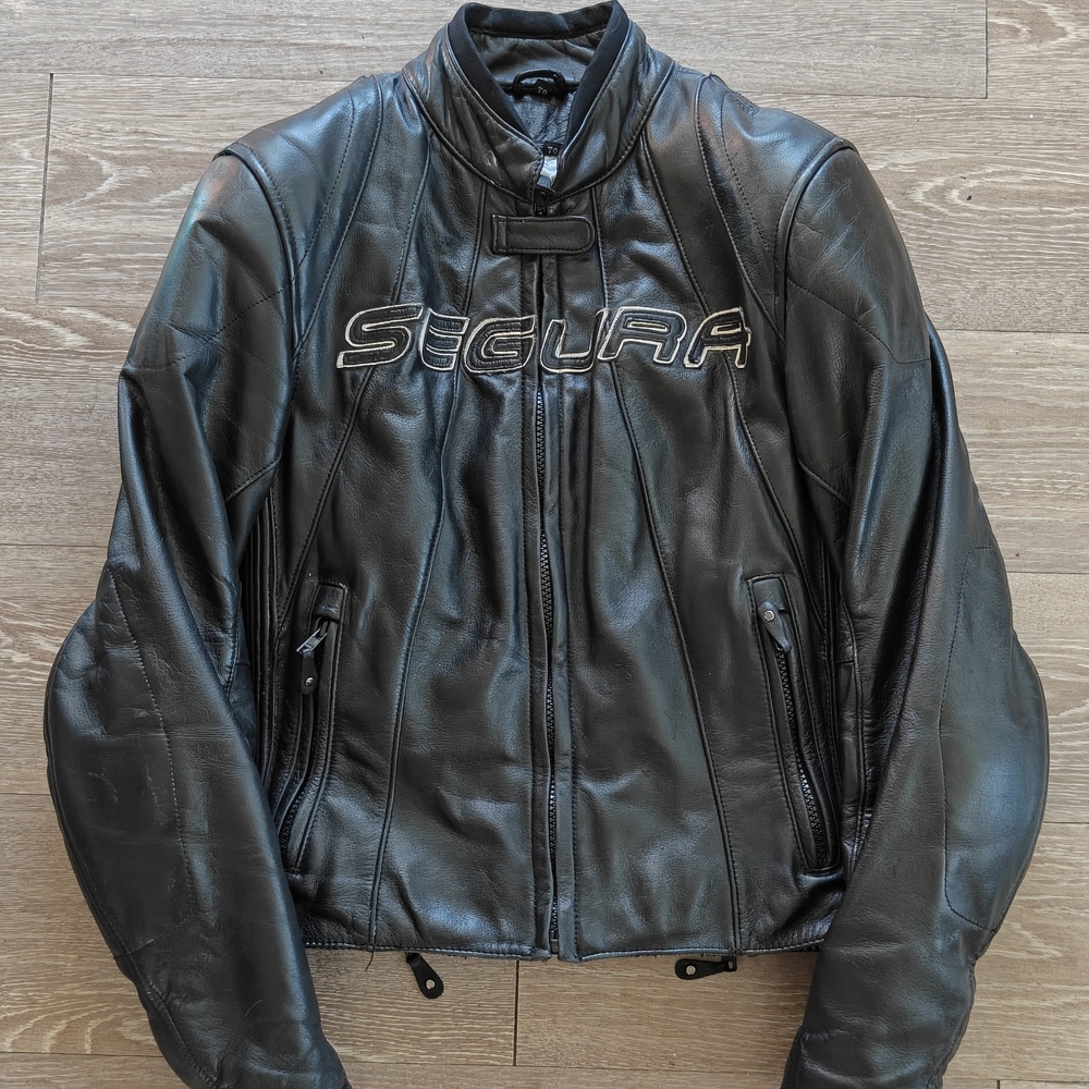 Women Motorcycle Leather Jacket